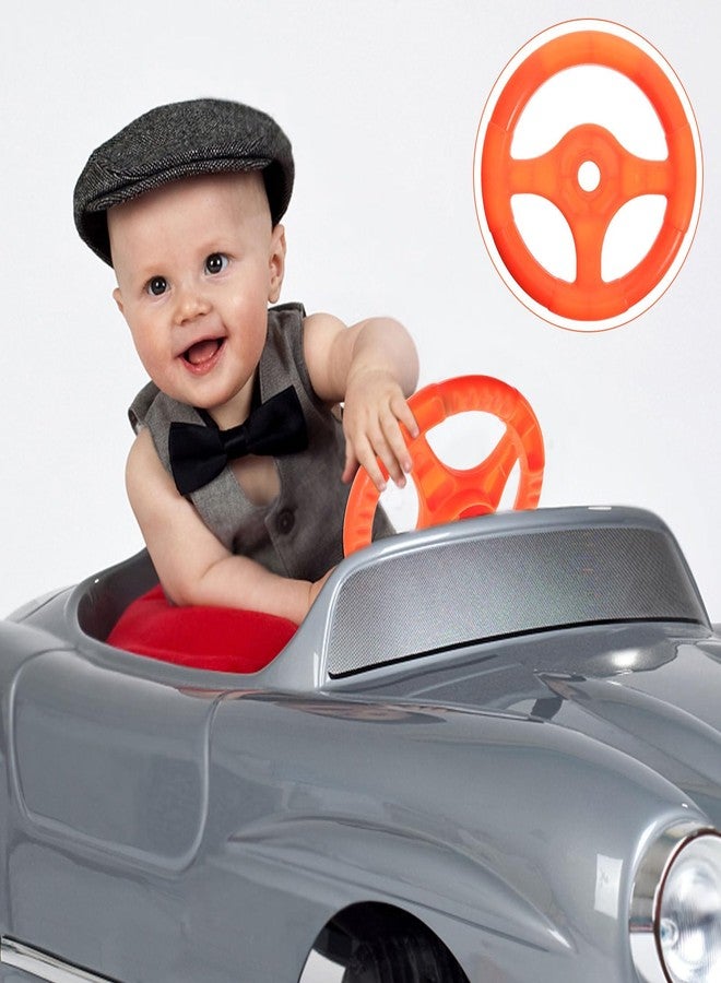 Vaguelly Toy Vehicle Steering Wheel Playground Steering Wheel Steering Wheel Simulated Driving Controller Swingset Steering Wheel Playground Toy Cartoon Drive Wheel Plastic - Image 3