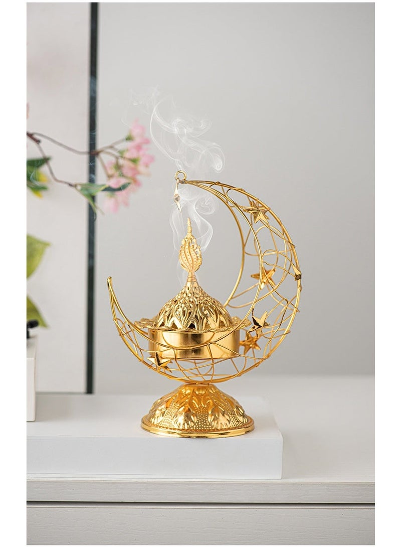 Household Indoor Golden Incense Burner - Image 2