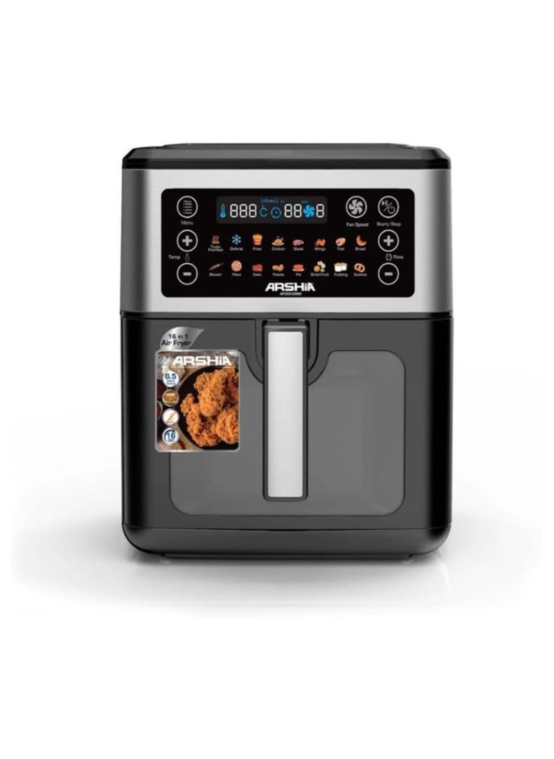 Arshia Arshia 16 in 1 Multi-Function Halogen Air Fryer, 6.5L Capacity with Digital Display  - Image 1