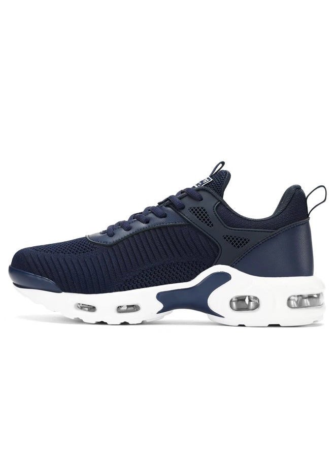 Socviis Men's Fashion Sneaker Non Slip Air Running Shoes for Men Athletics Sport Trainer Tennis Basketball Shoes, Dark Blue, 11 - Image 3