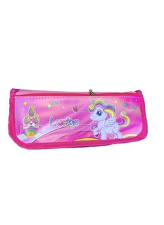 Generic Latest Zipper Pencil Pouch/Pencil Box/Pencil Case/Pen Box/Color Pouch Large Capacity Pen Bag Pouch Latest Design for Kids Back to school (Purple)  - Image 3