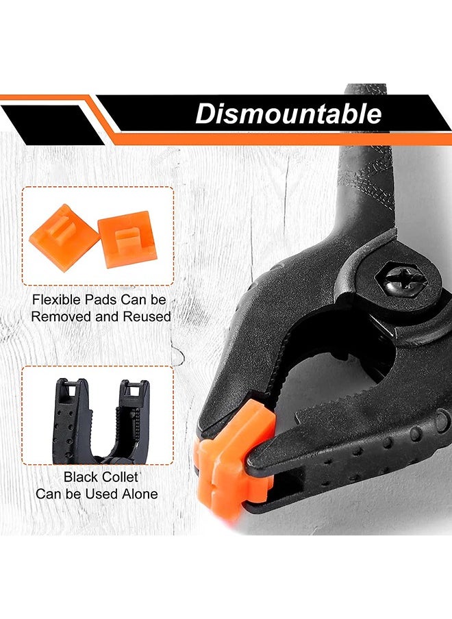 Generic 6-Pieces 3.65 inch Professional Plastic Spring Clamps  - Image 5