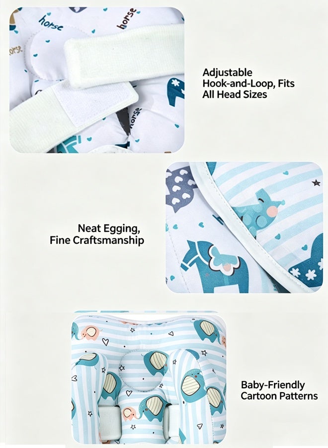 Aissiora Baby Neck Pillow - Car Headrest Pillow for Toddlers - Adjustable Toddler Headrest Neck Support, Baby Neck Pillow, Travel Pillow Headrest for Car Seat - Image 5