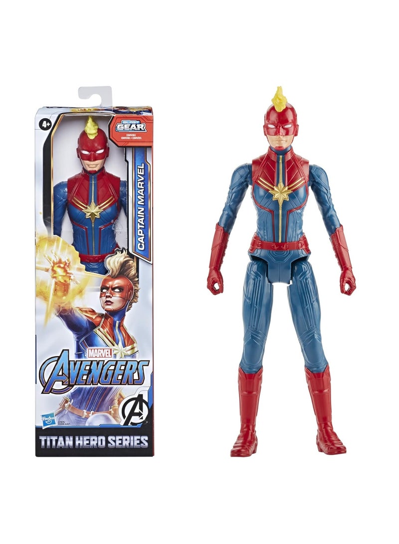AVENGERS Marvel's Avengers Titan 12 inch Figure: Captain Marvel E3309 - Image 1
