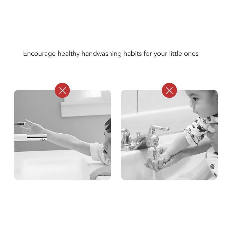 Fockety Faucet Extender Sink Handle Extender for Toddlers Kids Universal Children Cartoon Faucet Extender Faucet Handle Extender Faucet Extension Attachment Bathroom Sink Accessories - Image 5