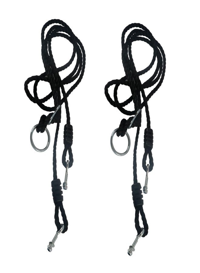 plzzree Saucer Swing Replacement Straps 1 Pair, Adjustable Length of 47-71 Inches, Load-Bearing Capacity of 550 lbs, Weather Resistant - Image 1