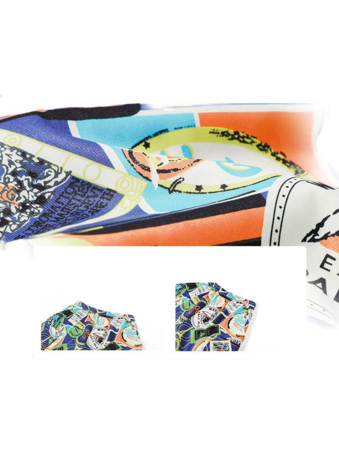 Ask Junior Boys' Shorts, Summer Thin Style, Children'S Retro All-Over Print Cargo Shorts, Beach Style, Floral Pattern, Size 120 - Image 2