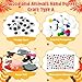 WATINC 6Pcs Hand Puppet Making Kit Art Craft Felt Sock Puppet Toys Creative DIY Make Your Own Pompoms Wiggle Googly Eyes Storytelling Role Play Party Supplies Gift for Girls Boys Woodland A - Image 4