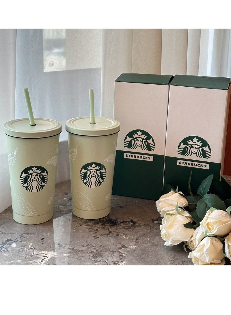Starbucks Starbucks 304 Stainless Steel Large Capacity Water Cup Insulation Cup - Image 1