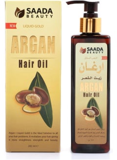 SAADA BEAUTY Argan Hair Oil liquid Gold300 ml  - Image 5
