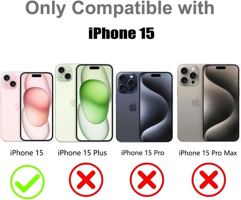 Mobistyle Silicone Designed For iPhone 15 Cover With Glitter Cute Butterfly Electroplating Design Back Cover Case For Women Teen Girls (Pink) - Image 3