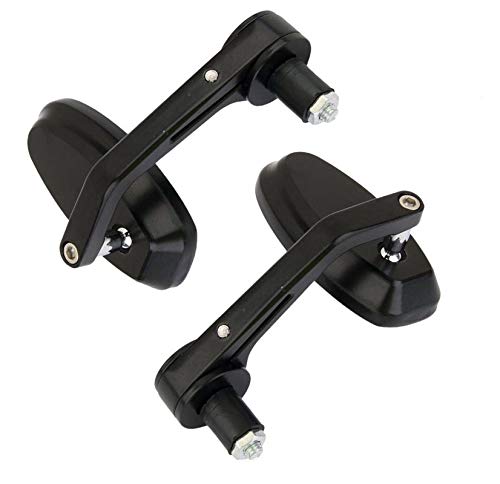 CARIZO Universal Oval Shape Rear View Mirror Compatible with Bajaj V15 - Image 2