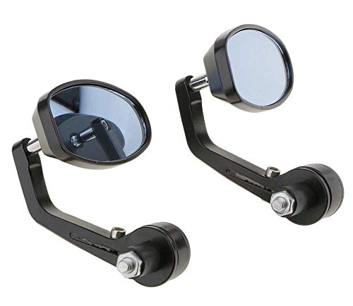 CARIZO Universal Oval Shape Rear View Mirror Compatible with Bajaj V15 - Image 5