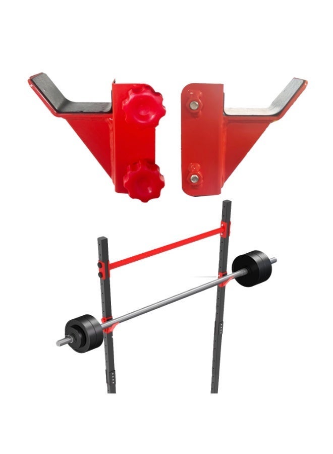 KINGMAZI A pull-up bar for strength  training, equipped with a barbell rack (barbell not included); height adjustable from 40 cm to 216 cm - Image 2