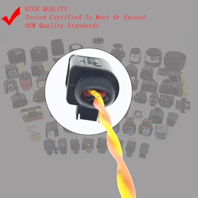IXGKHC 37300-3L060 Alternator para Carro Harness Connector Plug 14V 180A for 3.8L V6 Engine Repleacement for Hyundai Palisade 2020-2024, Repleacement for Kia Telluride 2020-2024 2722099, 601-10129 - Image 4