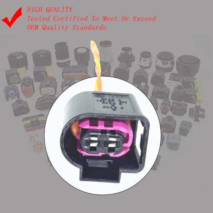 IXGKHC 37300-3L060 Alternator para Carro Harness Connector Plug 14V 180A for 3.8L V6 Engine Repleacement for Hyundai Palisade 2020-2024, Repleacement for Kia Telluride 2020-2024 2722099, 601-10129 - Image 5
