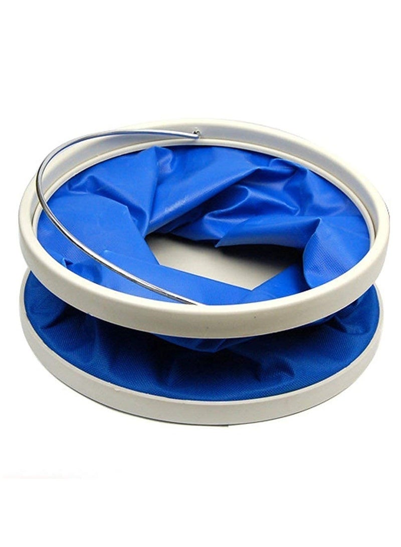 DubaiGallery Folding Bucket Car Wash Car Bucket Portable Fishing Bucket Washing Retractable Vehicle Clean Canvas Supplies Outdoor - Image 3