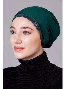 Nanak Green Lycra Non-Slip Bonnet  - Image 3