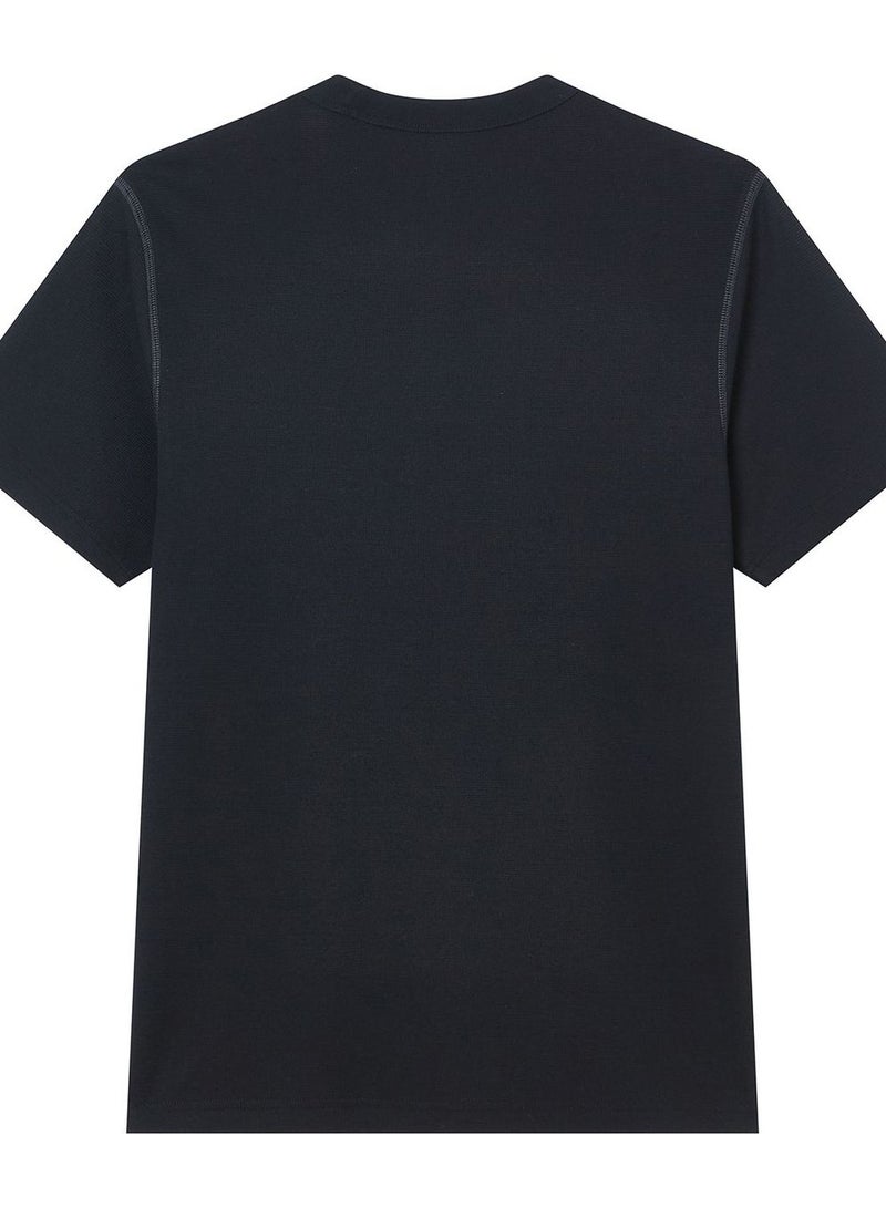 GIORDANO Men’s Regular Fit Stretch Waffle Tee - Image 4