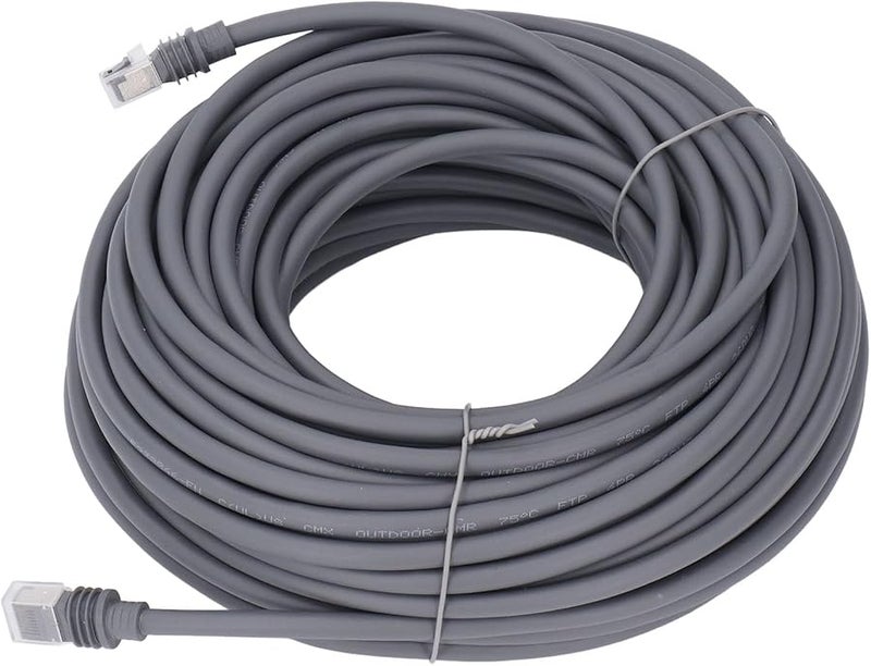 كابل استبدال القمر الصناعي 16 قدم Cat6 عالي السرعة 2000 ميجابت في الثانية مطلي بالذهب مقاوم للعوامل الجوية - Image 4