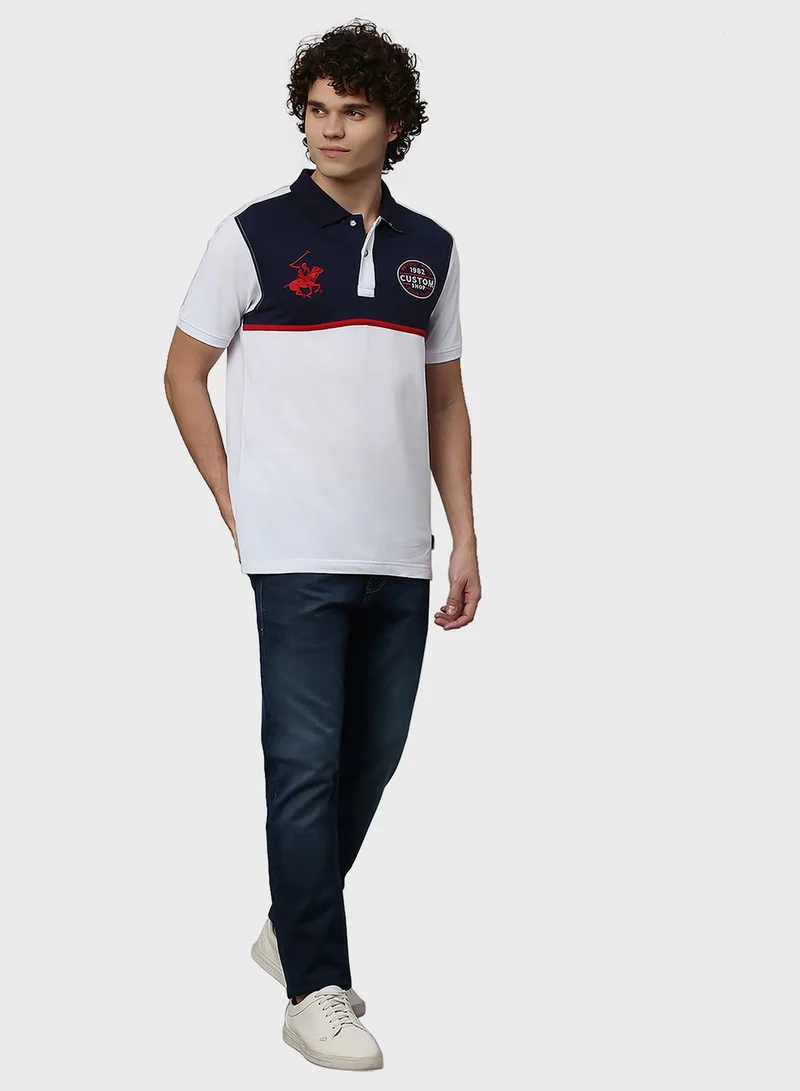 bhpoloclub Color Block Polo