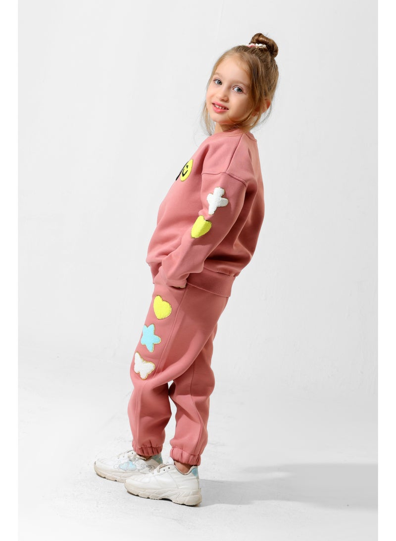 ريمينت بيجاما للبنات سمايلات كشميري - Image 1