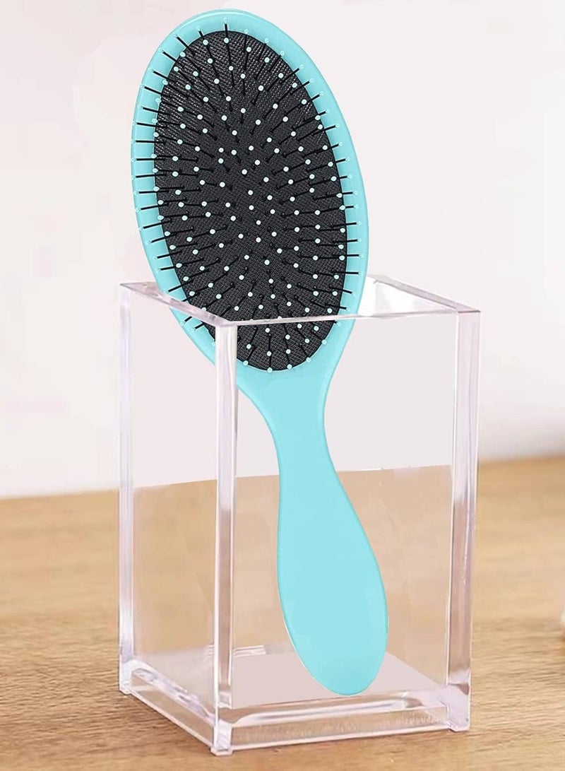 TPGP Acrylic Brush Holder Organizer – Compact Storage Box for Women’s & Men’s Hair Brushes, Wet Brush Holder (2.56 × 2.56 × 3.94 inches) - Image 5