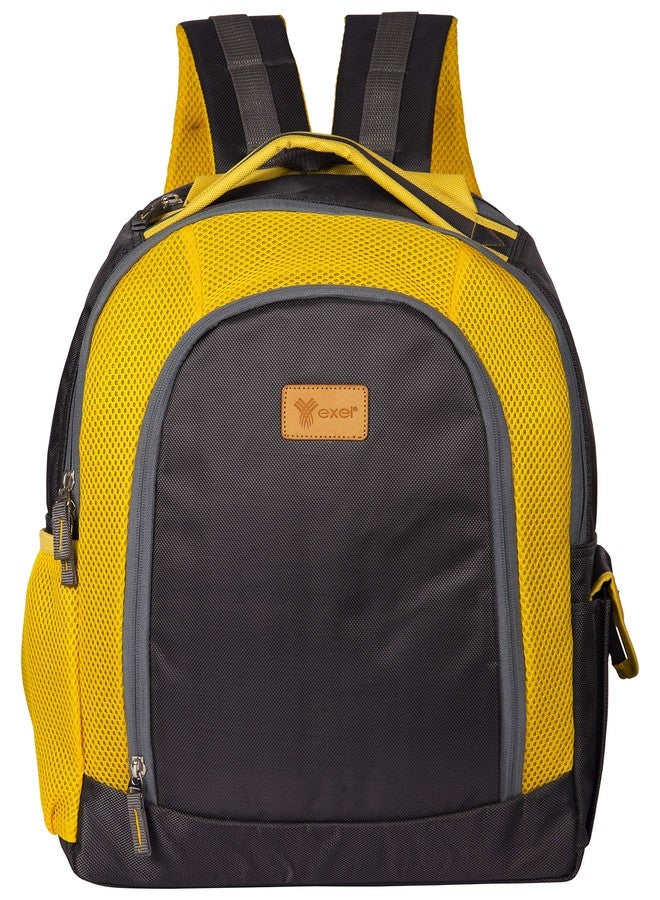 EXEL Backpack New Front Net Pocket (Yellow) - Image 1