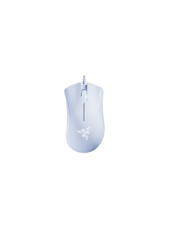 null - Ergonomic Gaming Mouse with High-Precision Sensor and RGB Lighting - White Color - Image 1