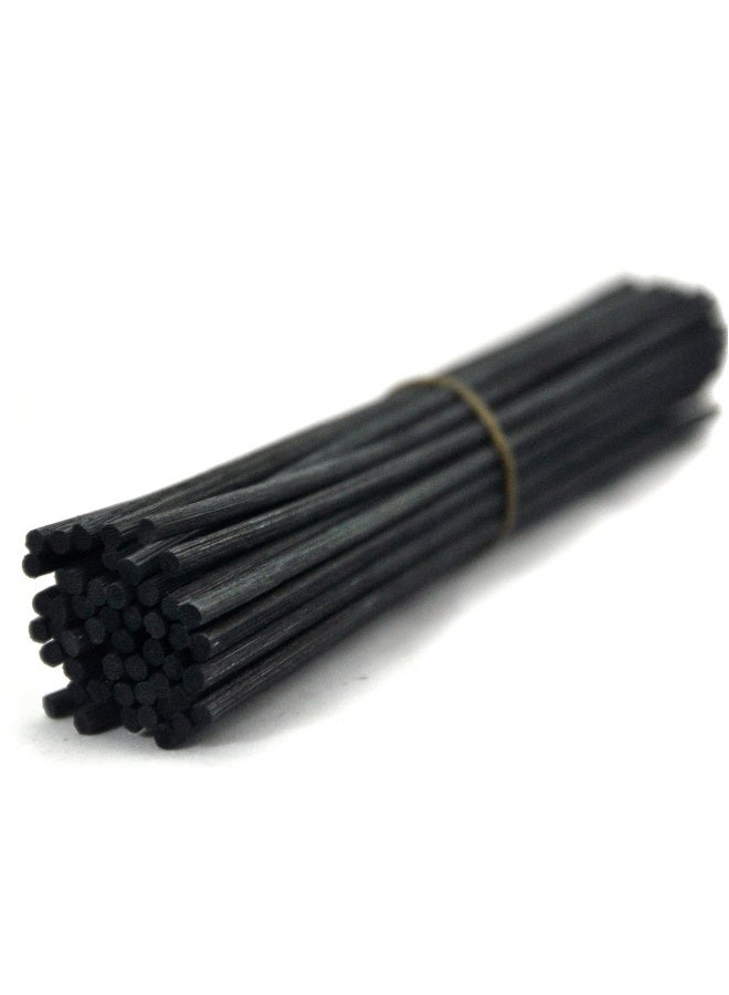 الراتان القصب ناشر استبدال عصا 30 سم × 4 مم (أسود ، 50 قطعة) - Image 2