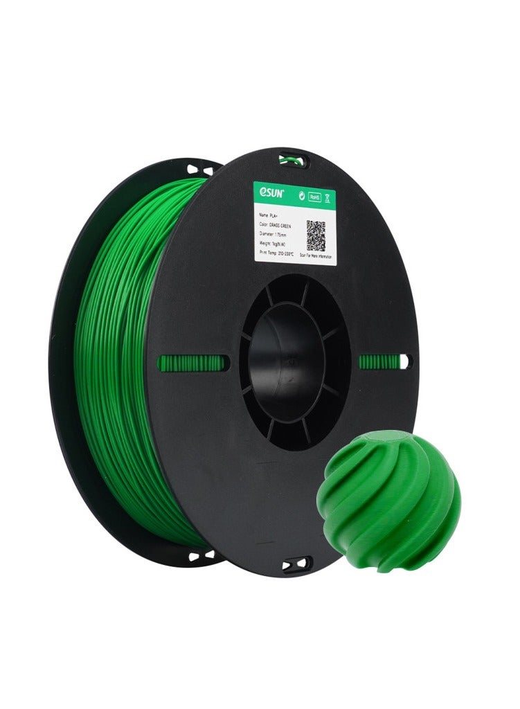 eSUN PLA+ Grass Green 1.75mm, 1KG/ Roll