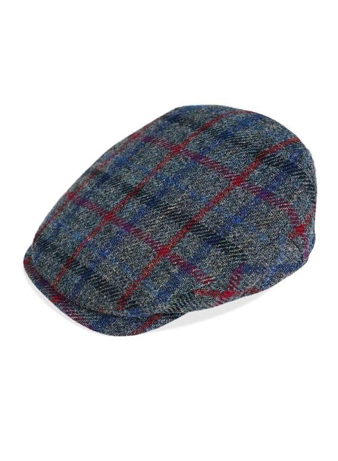 TAILORMAP Harris Tweed Newsboy Cap 100% Wool Flat Cap for Men, No.3036, 7 3/8 - Image 1