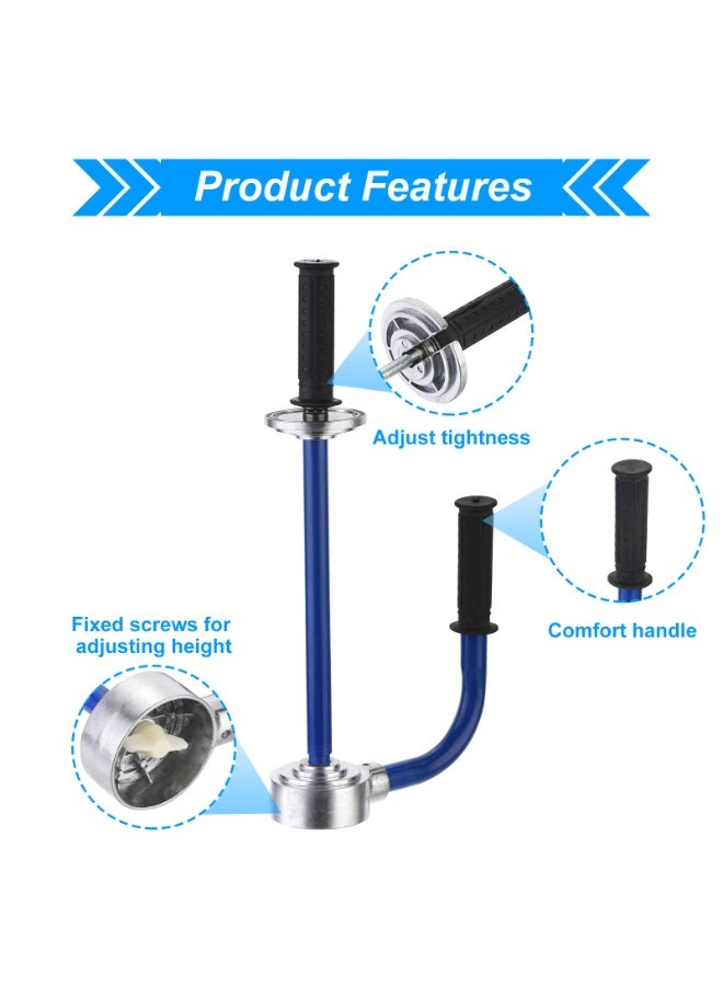 كيدل موزع تغليف صناعي ممتد 45 سم - مقبض تغليف منكمش قابل للتعديل لتعبئة المنصات - حامل موزع أغشية ممتدة شديد التحمل لتغليف فعال - Image 4