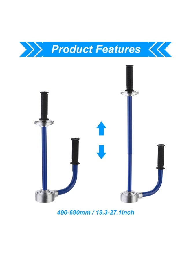 كيدل موزع تغليف صناعي ممتد 45 سم - مقبض تغليف منكمش قابل للتعديل لتعبئة المنصات - حامل موزع أغشية ممتدة شديد التحمل لتغليف فعال - Image 5