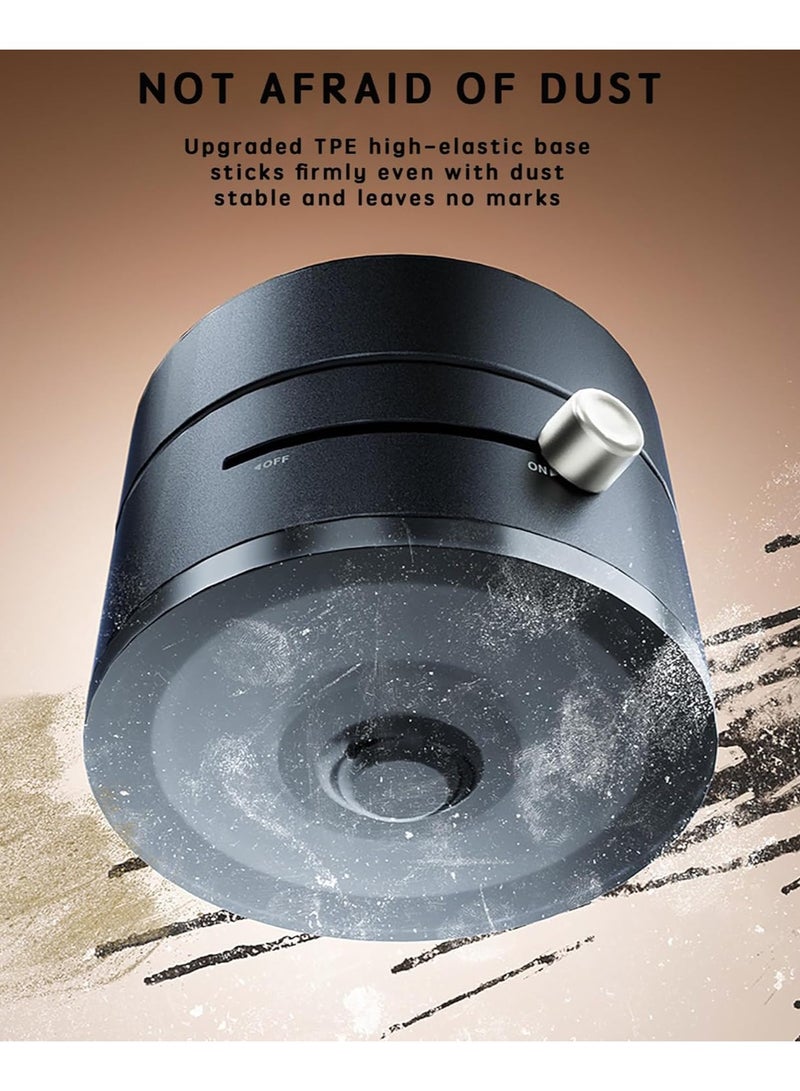 اترجسز الفراغ امتصاص مغناطيسي حامل الهاتف السيارة ، حامل الهاتف القابل للطي القابل للسحب ، يستخدم للسفر ، السيارات ، الدراسة ، غرفة النوم ، المكتب ، حامل الهاتف المحمول الصغير - Image 4