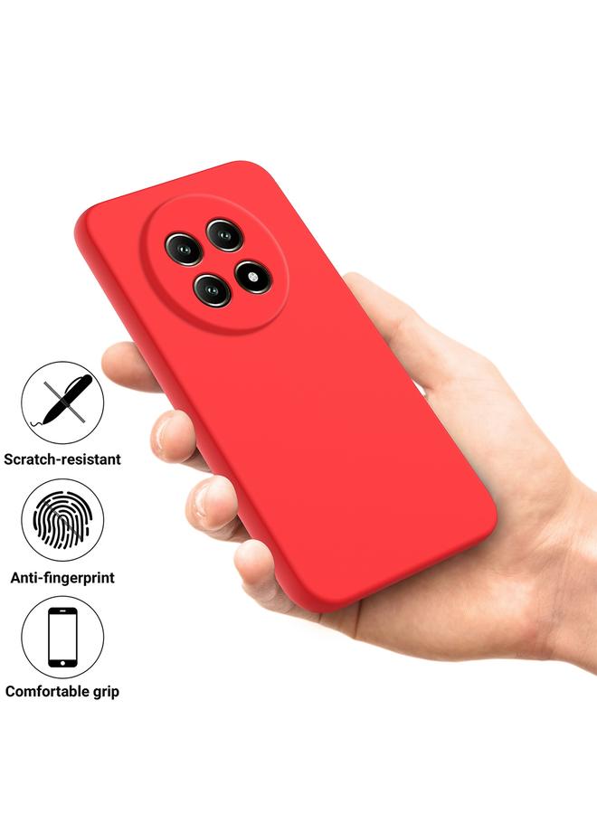 اس-توب جراب لهاتف Realme 13 Pro / 13 Pro + 5G جراب هاتف مقاوم للصدمات من السيليكون السائل بلون نقي - Image 5