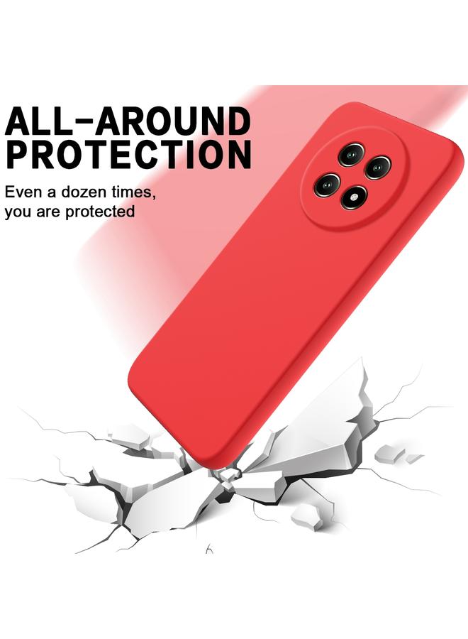 اس-توب جراب لهاتف Realme 13 Pro / 13 Pro + 5G جراب هاتف مقاوم للصدمات من السيليكون السائل بلون نقي - Image 3