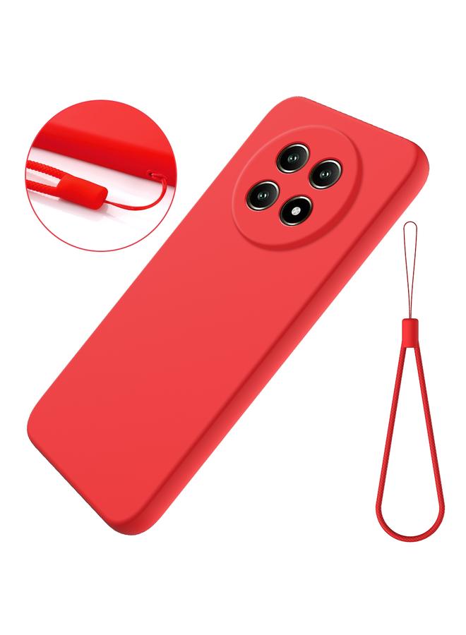 اس-توب جراب لهاتف Realme 13 Pro / 13 Pro + 5G جراب هاتف مقاوم للصدمات من السيليكون السائل بلون نقي - Image 2