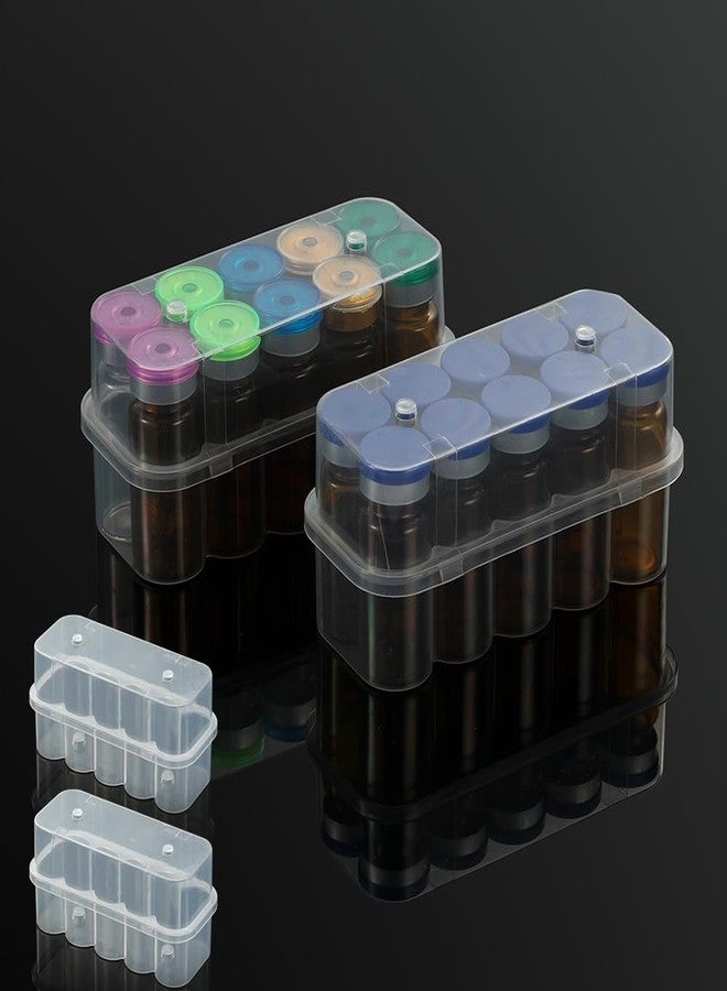 BCDHAMATE Insulin Vial Organizer for Fridge – 2-Pack Holds 20 x 10ml Vials, Diabetic Care Storage, Compatible with Novolog & Humalog - Image 1