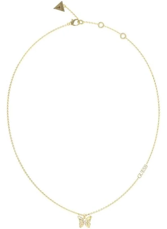 GUESS Pave Butterfly Necklace
