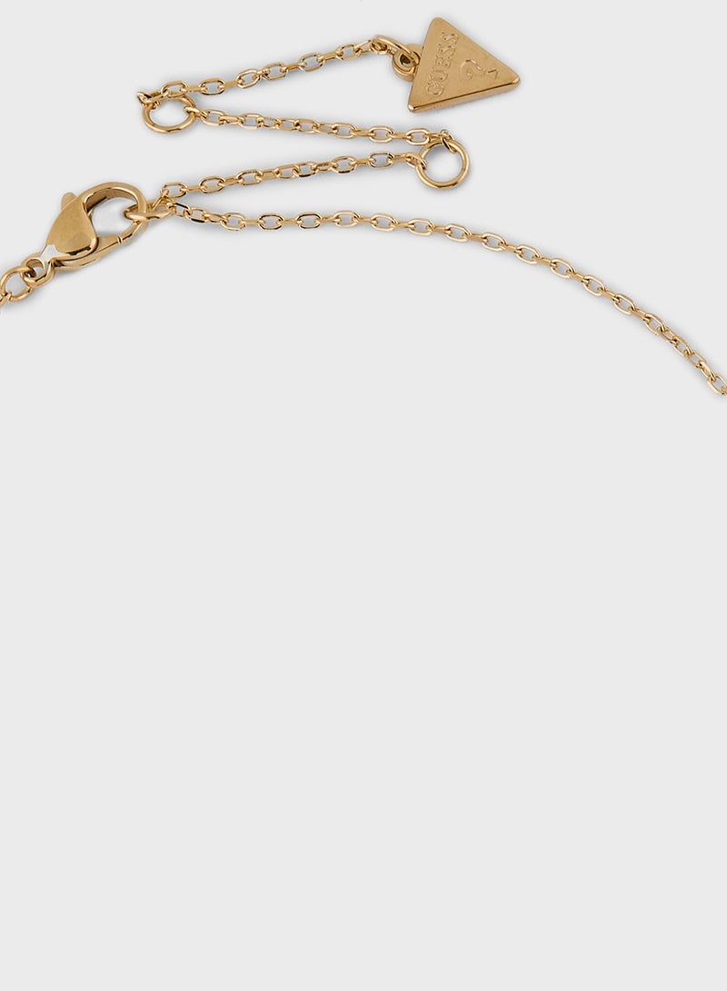GUESS Pave Butterfly Necklace - Image 3