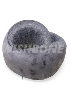 Wishbone Wishbone Neck Pillow Simple Travel Pillow Pure Memory Foam Neck Pillow, Comfortable and Breathable Cover, Machine Washable,Multipurpose Comfortable Travel Pillow for Airplane  - Image 1