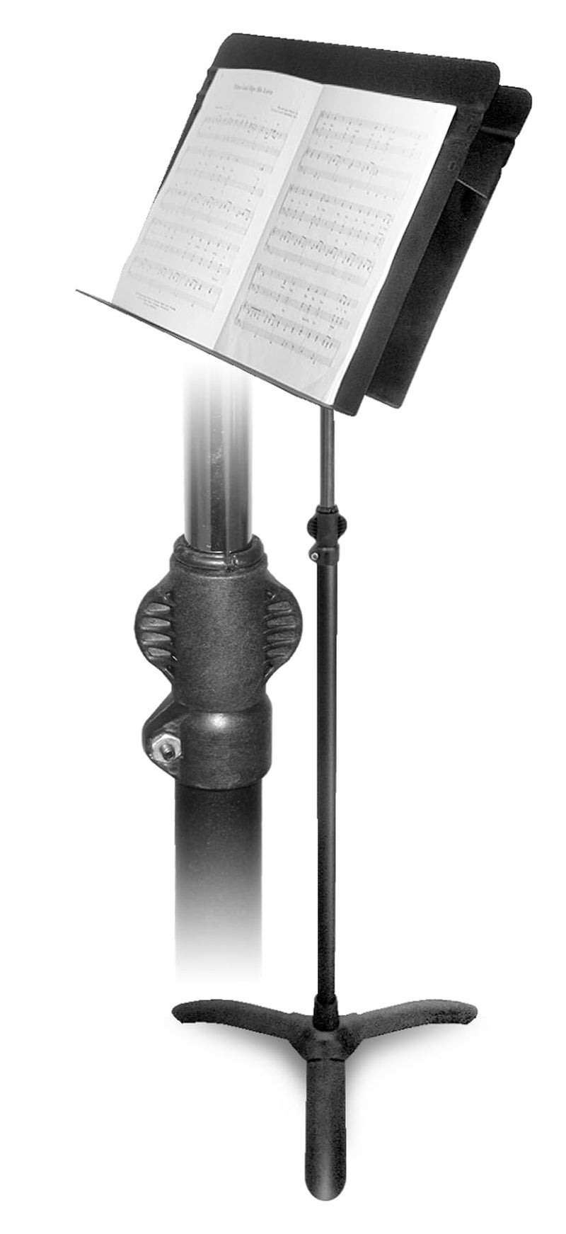 Manhasset Model 2400 Shaft-Lock, Music Stand Accessory Acoustic Guitar Body - Image 5