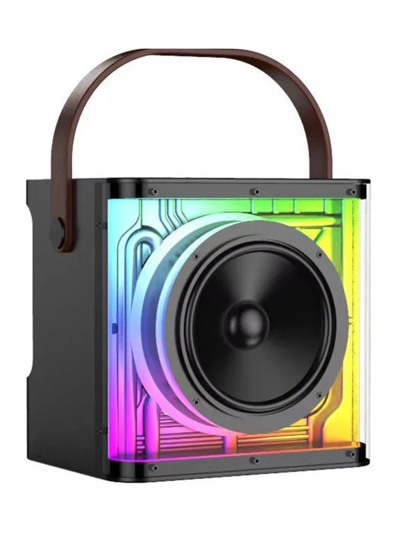 MOXOM A99 Karaoke Machine Portable Speaker System with 2 Wireless Microphone  - Image 2