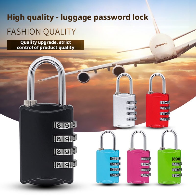 4-Digit Combination Padlock - Image 1