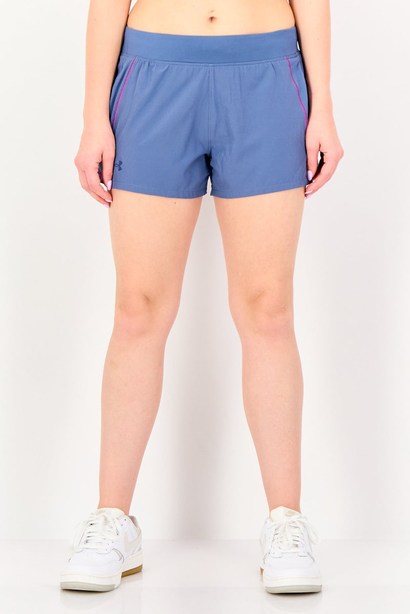 UNDER ARMOUR Women Sportswear Fit Running Shorts, Dark Grey - Image 1