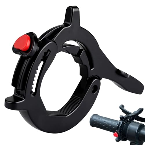 VILPKWMP Universal Motorcycle Throttle Locks Cruise Control Throttle Lock Cruise Control Motorcycle Assist Clamp Easy Installation Compatible with Most Handlebars for Long Rides 1 Pc Black - Image 1