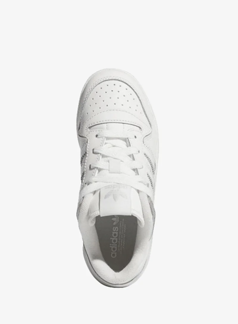 اديداس اوريجينالز أديداس فوروم لو كلاسيك للأطفال أبيض