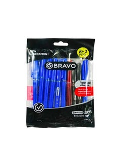 Bravo BRAVO 100 Ball Pen Poly Bag [10 PEN] 