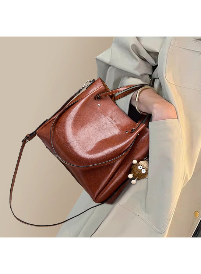 Josiny Women's High-end Tote Bag, Large Capacity Shoulder Bag, Crossbody Bag, Handbag For Women - Image 2